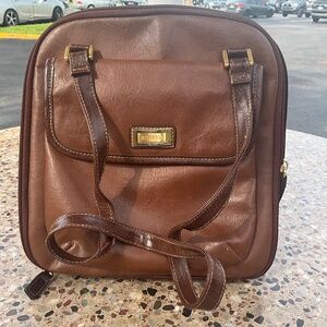 ROSETTI  BROWN  LEATHER CROSSBODY BAG
